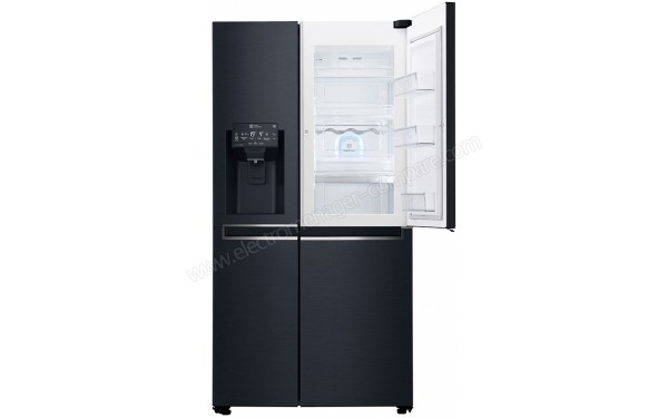 LG GSS6676MC - Vue de l'int&eacute;rieur vide du r&eacute;frig&eacute;rateur