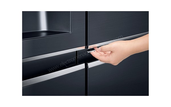 LG GSS6676MC - Verrouillage de la porte du Home Bar
