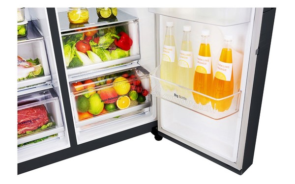 LG GSX960MCAZ - Bacs &agrave; l&eacute;gumes (vue n&deg;1)