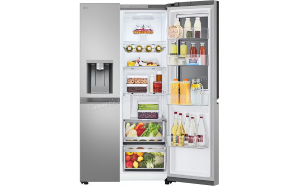 LG GSXE80PYBD - Vue de l'int&eacute;rieur partie r&eacute;frig&eacute;rateur