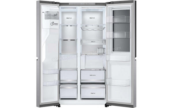 LG GSXE90BSAD - Vue de l'int&eacute;rieur