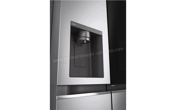 LG GSXV80PZLE - Distributeur d'eau fra&icirc;che/gla&ccedil;ons/glace pil&eacute;e