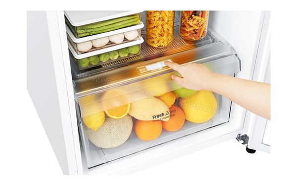 LG GT5525WH - R&eacute;glage de l'humidit&eacute; du bac &agrave; l&eacute;gumes