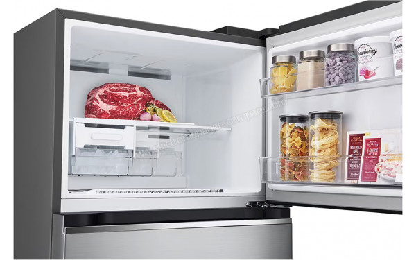 LG GTBV36PZGKD - Vue de l'int&eacute;rieur partie cong&eacute;lateur