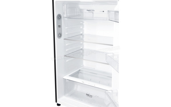 LG GTD7043MC - Vue de l'int&eacute;rieur partie r&eacute;frig&eacute;rateur