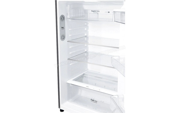 LG GTD7876DS - Vue de l'int&eacute;rieur partie r&eacute;frig&eacute;rateur