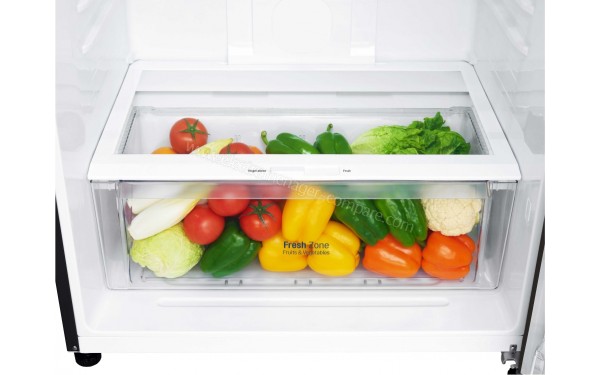 LG GTF7850BL - Vue du bac &agrave; l&eacute;gumes