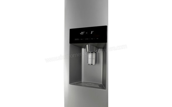 LG GWP2723PS - Distributeur en fa&ccedil;ade (cr&eacute;dit : Boulanger)
