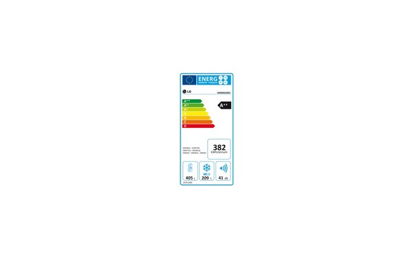 LG GWS6039SC - &Eacute;tiquette &eacute;nergie