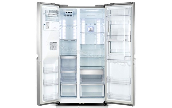 LG GWS8439SC - Vue de l'int&eacute;rieur (cr&eacute;dit : Boulanger)