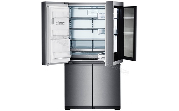 LG LSR100 - Vue de l'int&eacute;rieur du r&eacute;frig&eacute;rateur