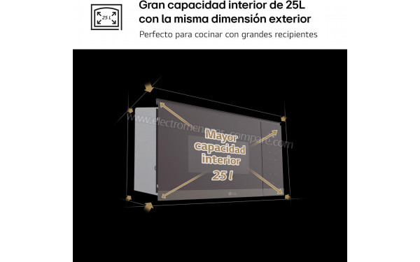 LG MG7Z2593B - Dimensions