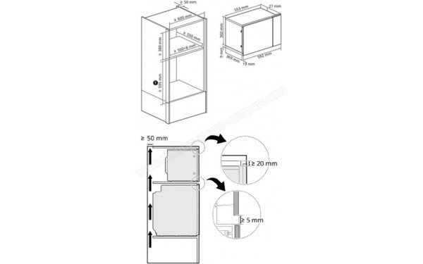 LG MG7Z2593D - Dimensions