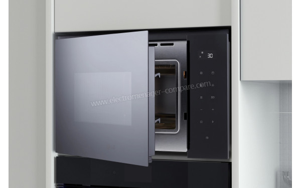 LG MGBZ2593F - Appareil encastr&eacute; vue de 3/4 droite