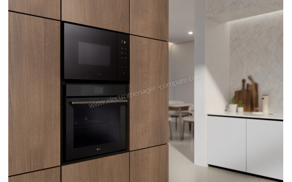 LG MGBZ2593F - Appareil encastr&eacute; vue de 3/4 gauche