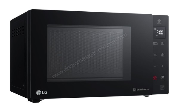 LG MH6535GDB - Vue 3/4 gauche (cr&eacute;dit : Boulanger)