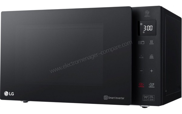 LG MH6535GDS - Vue 3/4 droite  (cr&eacute;dit : Darty)