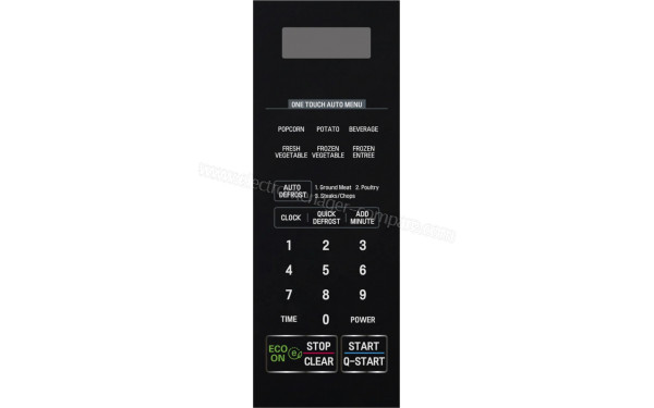 LG MS2042DB - Panneau de commandes