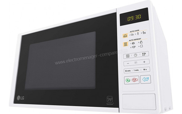 LG MS2042DW - Vue en contre-plong&eacute;e 3/4 droite