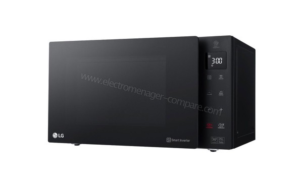 LG MS2535GDS - Vue 3/4 droite  (cr&eacute;dit : Darty)