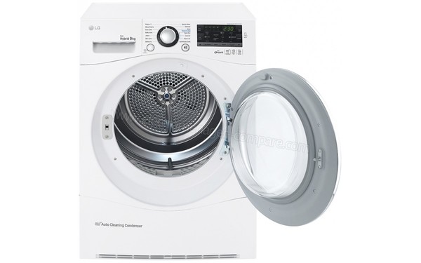 LG RC9055AP2Z - Vue de face hublot ouvert