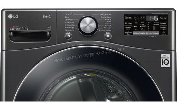 LG RH6P12BS - Panneau de commandes