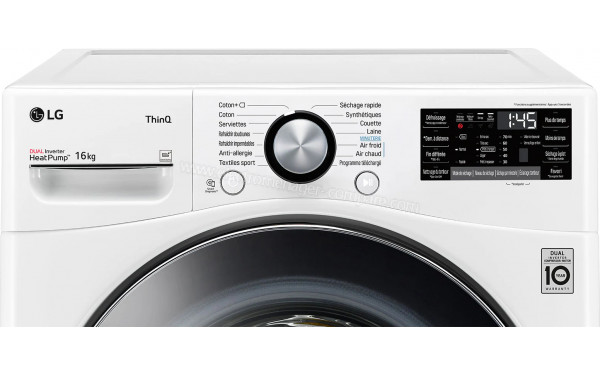 LG RH6P12WH - Panneau de commandes