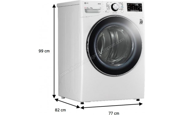 LG RH8P12WH - Dimensions