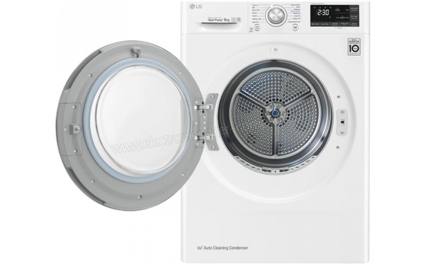 LG RH9052WH - Vue de face hublot ouvert (n&deg;1)