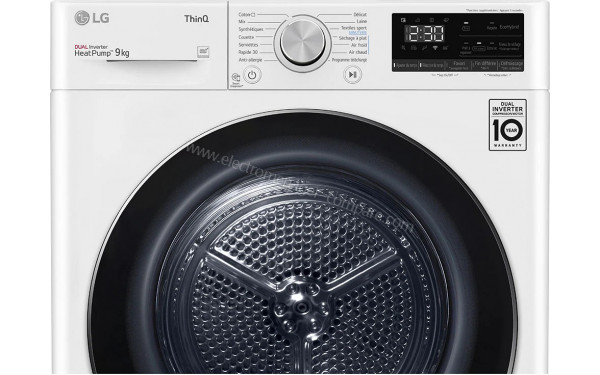 LG RH9V50WH - Panneau de commandes