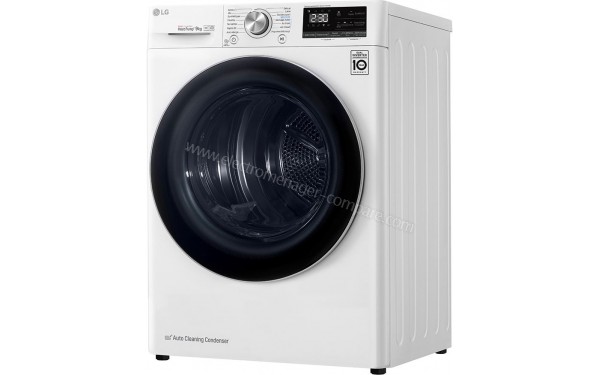 LG RH9V71WH - Vue 3/4 droite (cr&eacute;dit : Boulanger)