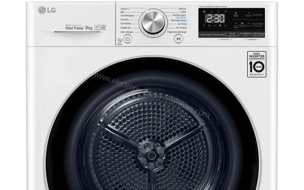 LG RH9V71WH - Panneau de commandes (cr&eacute;dit : Boulanger)