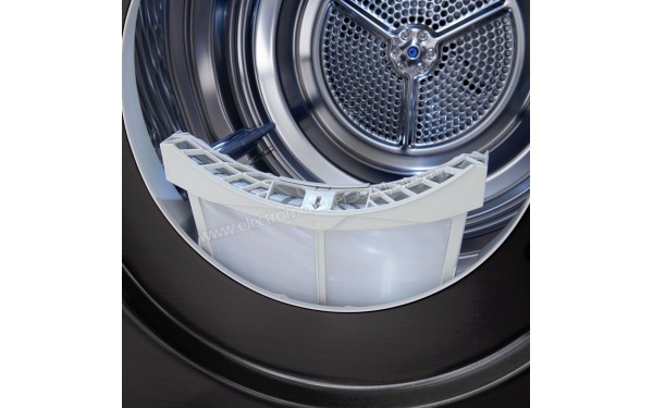 LG RH9V92BS - Vue du filtre de porte