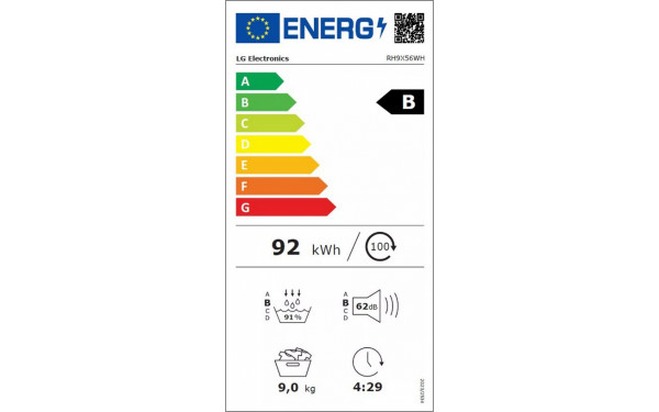 LG RH9X56WH - &Eacute;tiquette &eacute;nergie v2