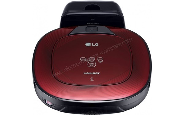 LG VR8600RR - Vue de l'arri&egrave;re avec base de chargement (cr&eacute;dit : Boulanger)