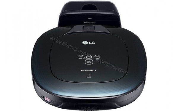 LG VR8604OB - Vue avec base de charge (cr&eacute;dit : Darty)