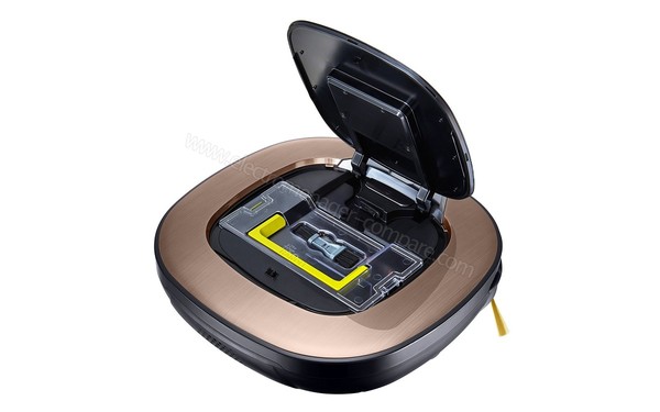 LG VRD830MGPCM - Vue 3/4 droite, capot ouvert