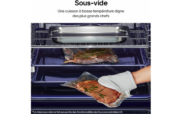 LG WS7D7652CB - Fonction sous-vide