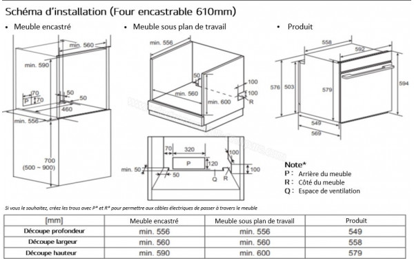 LG WS7D7652CB - Dimensions