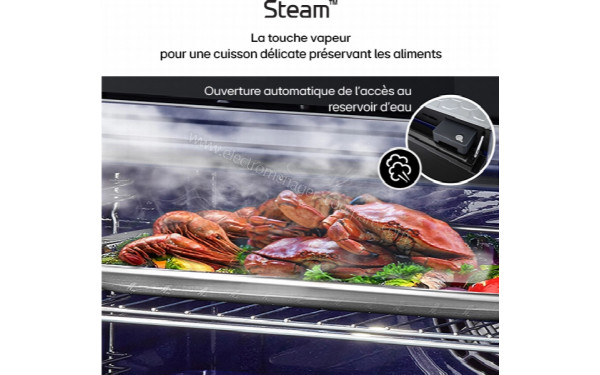 LG WS9D7672CS - Fonction LG Steam (cr&eacute;dit : Boulanger)