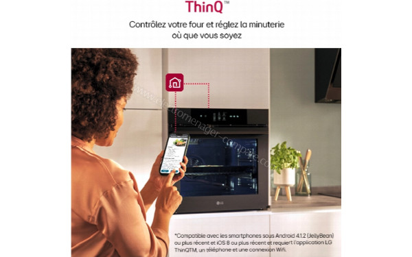 LG WS9D7693CM - Application pour smartphones ou tablettes