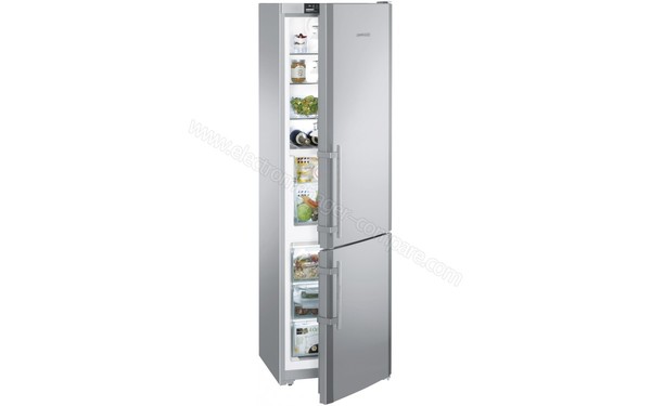 LIEBHERR CBNPES 3756-21 - Vue 3/4 gauche porte entrouvetre