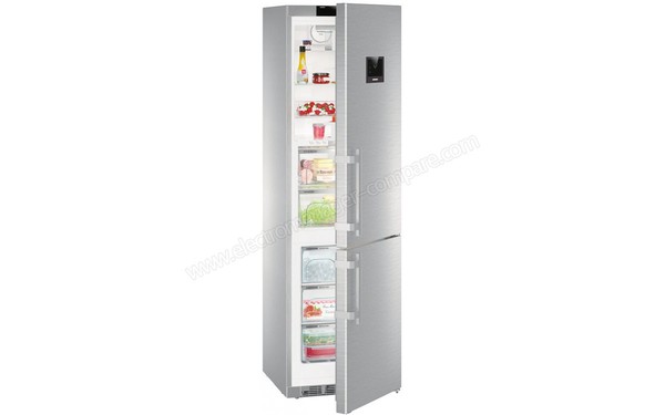 LIEBHERR CBNPes 4878-20 - Vue 3/4 gauche porte ouverte