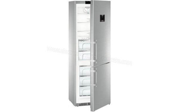 LIEBHERR CBNPes 5758 - Vue 3/4 gauche vide (porte entrouverte)