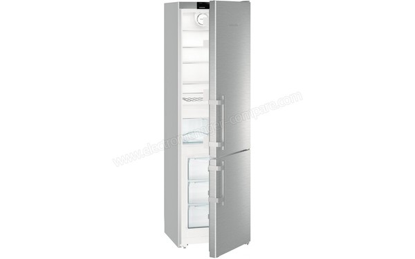 LIEBHERR Cef 4025-20 - Vue 3/4 gauche vide, porte entrouverte