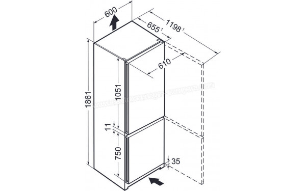 LIEBHERR CNPel 332-21 - Dimensions