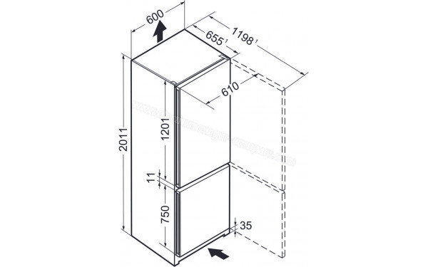 LIEBHERR CNPel 372-21 - Dimensions