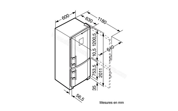 LIEBHERR CNPes 4056 - Schema technique