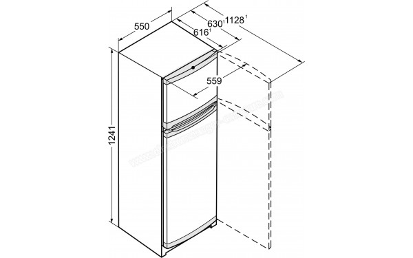LIEBHERR CTP211-21 - Dimensions