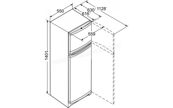 LIEBHERR CTP251-21 - Dimensions